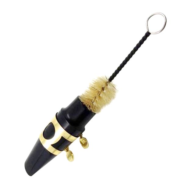 Brosse de nettoyage de clarinette à l'embouchure pour clarinette Trumpet Horn Flute Saxophone Sax Woodwind Instruments accessoires