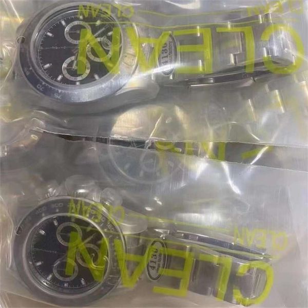 Relojes de movimiento Rolaxs Reloj para hombres Fábrica de alta calidad Mecánico automático 44 mm 904L Acero Cal.3126 RELOJES Noob Clone Reloj original AP chino