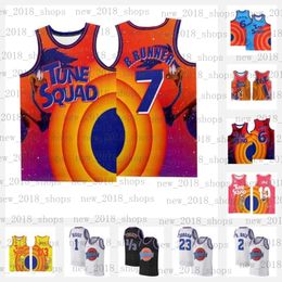 Película 23 Michael 1 Bugs Bunny! Taz 13 Tweety Jersey Space Jam Tune Squad 22 Bill Murray 10 Lola 2 D.DUCK Camisetas 7 R.RUNNER 23 Michael Camisetas