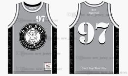 Film # 97 ADBOY SHINY BASKETBALL JERSEY Custom DIY Design Stitched College Basketball Jerseys