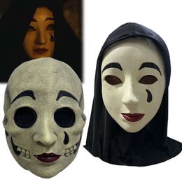 Masque d'horreur du film A Haunting in Venice, masques de tête complète en Latex pour Halloween, Cosplay, accessoires de fête effrayants