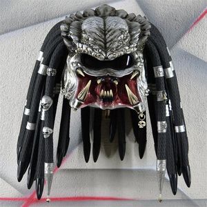 Film Alien vs Predator Mask Horrific Monster Masques Halloween Cosplay Props Taille moyenne pour adultes 220812