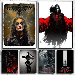 Film B-The Crows Poster Geen ingelijste poster Kraft Club Bar Paper Vintage Poster Wall Art Painting Slaapkamer Studiestickers