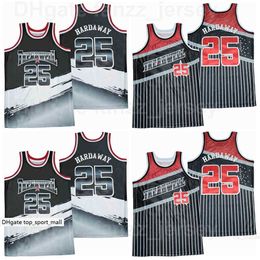 Movie Basketball Treadwell High School #25 Penny Hardaway Jersey Men Hiphop For Sport Fans Team Color Black Ademend Pure Cotton Uniform Top te koop