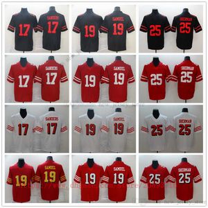 Movie College Football Wear Jerseys Stitched 19 DeeboSamuel 25 RichardSherman 17 EmmanuelSanders Ademend Sport Hoge kwaliteit Man