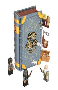 Kit de construcción de libro de jugadas Compatible con películas, Charms de momento, bloques de clase, Mini figuras de juguete, juego de 256 Uds. 870831379841