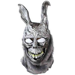 Película Donnie Darko Frank máscara de conejo malvado fiesta de Halloween accesorios de Cosplay máscara de cara completa de látex L220711