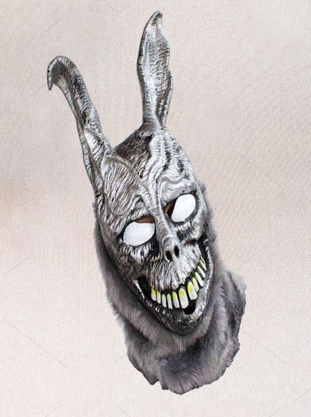 Film Donnie Darko Frank masque de lapin maléfique fête d'halloween accessoires de Cosplay masque complet en latex L2207112694732