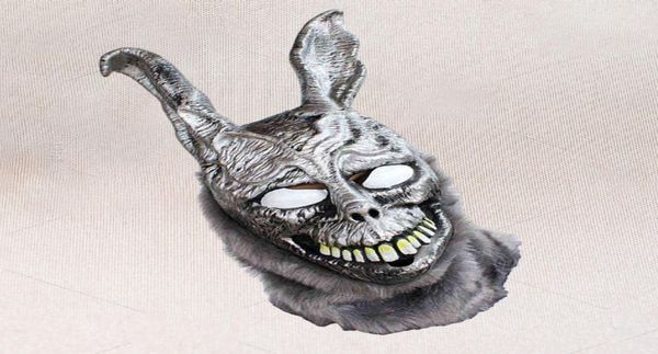 Película Donnie Darko Frank Frank Evil Mask Rabbit Party Cosplay Props de látex Full Face Mask L2207112622573