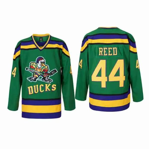 Jersey de hockey personalizado hombres mujeres jóvenes Anaheim ''Ducks''44 Fulton Reed Jersey Slap Todo cosido Color verde visitante Transpirable Venta deportiva Alta calidad