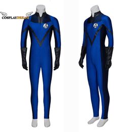 Film fantastique 4 Costume de Cosplay super-héros Zentai body gants Costume Halloween fête jeu de rôle vêtements adultes hommes combinaisonsCosplay