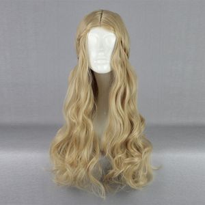 Filmfilm Maleficent Prinses Aurora 75cm Lange linnen Cosplay Pruik Cos Hair Pruiken
