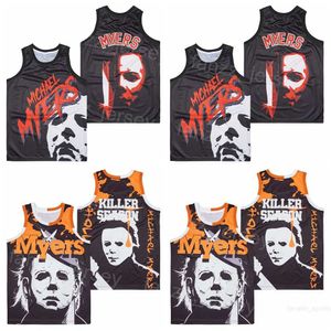 Filmfilm Michael Mike Myers Jersey Basketball Killer Season Stitch For Sport Fans College Team Retro PULLOL High School Ademend Team Shirt Hiphop Top/High