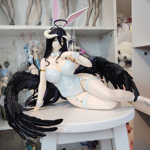 Juegos de películas 30 cm FREEing B-style Overlord IV Albedo Anime Bunny Girl 1/4 Pvc Figuras de acción juguetes Hentai Adulto Colección Modelo Juguete Muñeca Regalos