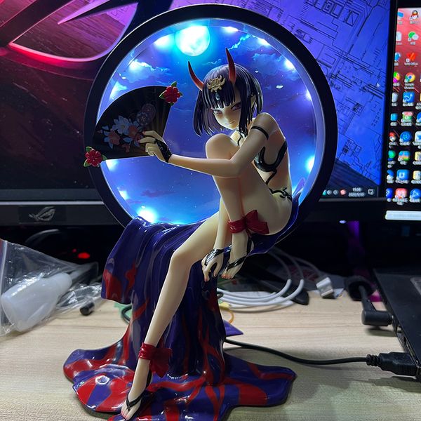 Juegos de películas Anime Figura Fate / Grand Order Shuten Douji Assassin Pvc Figura de acción Caster pvc Figura de acción Colección para adultos Muñeca Regalos de juguete