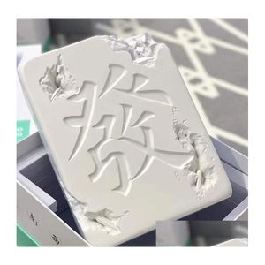 Bestverkochte filmgames De tentoonstelling beperkt geërodeerde Mahjong-tegels en corrosie van Big Fortune Gallery Tabletop Arts Model Decor Dhpun
