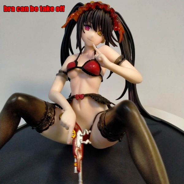 Jeux de film japonais Anime Figure Date A Live Kurumi Tokisaki cauchemar PVC Anime fille Figure jouet adulte modèle poupée cadeau