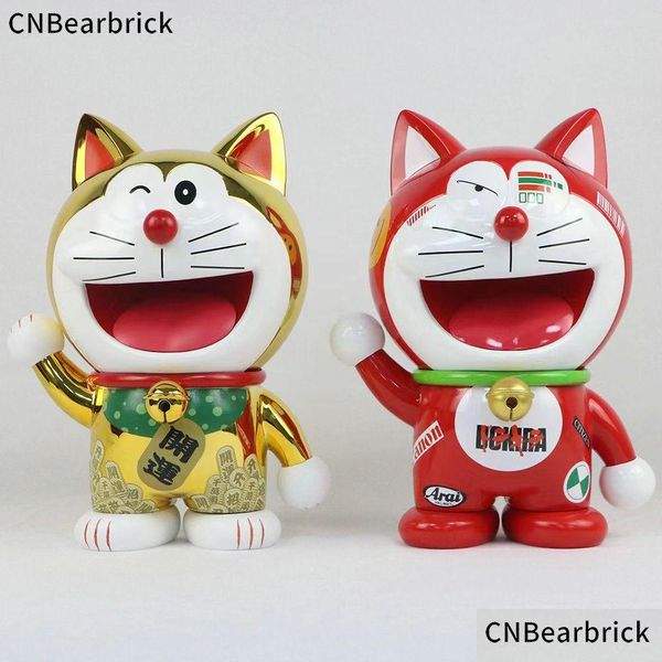 Juegos de películas New Spot Doraemon Robot Co Branded Fashion Doll Lucky Cat Regalos y ubicaciones de mano 24 cm Drop Entrega Juguetes Regalos Ac Dhmry