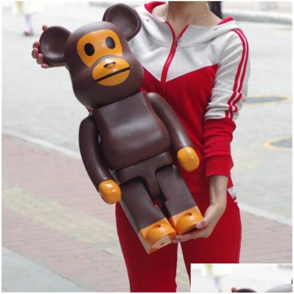 Jeux de films - Vente 1000% 70 cm 5 kg Le singe Bearbrick de types Ch Art Figure Doll PVC Collection Modèle Chambre Décoration Jouets Drop D Dhjvn