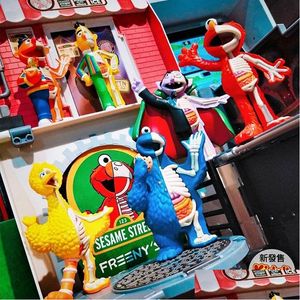 Jeux de films Sesame Street Blind Box Poupée semi-anatomique Limited Tide Play Ornements faits à la main Modèle Jouet Mighty Jaxx Drop Delivery T Dhyfo