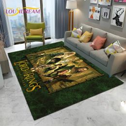 Film hobbit 3d L-Lord of the Rings Carpet tapis pour la maison de chambre à coucher de chambre à coucher décor de pailtre, tapis pour enfants tapis de sol non glissant