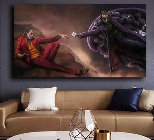 Film Joker Affiches et imprimés Joaquin Phoenix Canvas Peinture Quadro Wall Art Picture For Living Room Home Decoration Cuadros6362899