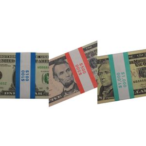 Accessoire de film billet de banque jeux de fête 10 dollars jouet monnaie faux argent cadeau pour enfants 1 20 50 Euro dollar ticket49H680WZ