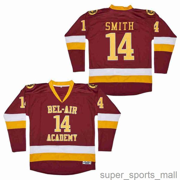 Version du film 14 Smith Fresh Prince Of Bel-air Hockey Jerseys