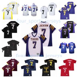 Filmversie American Football Jerseys 7 Dwayne Haskins Jalen Ramsey Kaepernick Lamar Jackson Matthew Stafford Michael Vick Moran Patrick Peterson