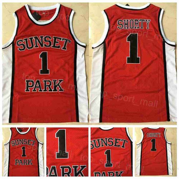 Películas Fredo Starr Sunset Park 1 Shorty Basketball Jerseys Hombres College University Shirt Uniforme Transpirable para fanáticos del deporte Algodón puro Color del equipo Rojo Oferta NCAA