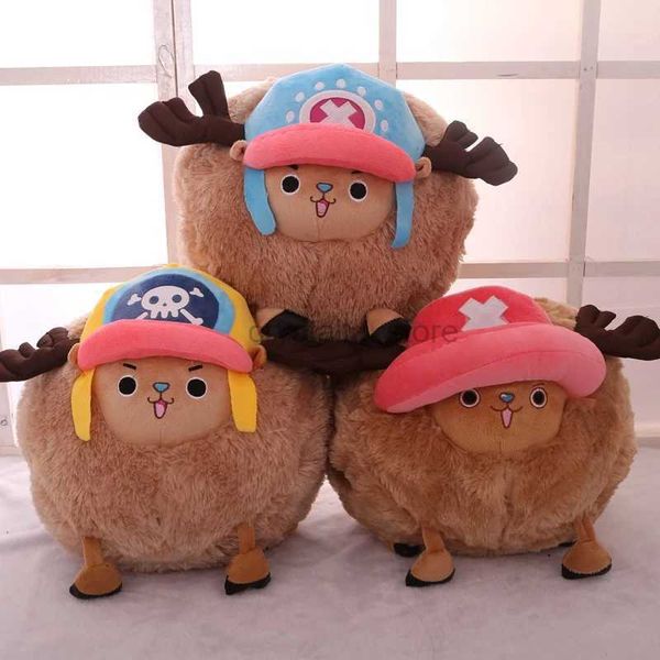 Películas TV Plush juguete 1pc 35 cm Chopper Chopper Fehip Anime Lindo Chopper Plush Toys Soft Hand Warmer Hermedador almohadas Niñas Regalo 240407