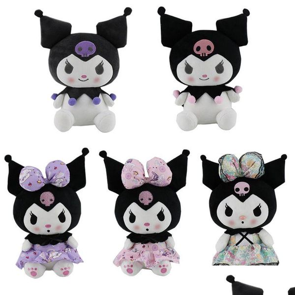 Películas TV Lave Toy 25cm Cartoon Kawali P Toys Lolita Melody Kuromied Soft relleno para niños Cumpleaños de Navidad Drop G Dhznf