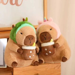 Films TV Plush Toy 30cm/40 cm Fluffy Capybara Plush Doll Kawaii Capybara Gevulde speelgoedsimulatie Gesneden dieren Meisjes Verjaardagsgeschenk Home Decor 240407