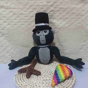 Films TV Toy en peluche 63Gorilla Tag Plux Pillow Gorilla Tag Plushie Toy pour garçons Girls Soft Farged Animal Doll Gift Fans Kids 240407