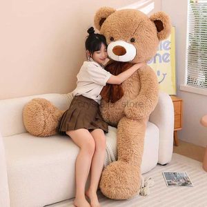 Films TV Planchez 80/100 cm de grande taille en peluche ours en peluche jouet géant en peluche anniversaire jour de la Saint-Valentin Gift Soft Pollows Grilfriend Girl 240407