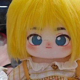 Películas TV Plush Toy Toy Armin Cute 20cm Lleno Plush Cos Cos Anime Attack On Titan Cotton Doll para niños Adultos Detales de dibujos animados Regalos 240407