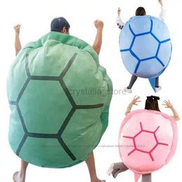 Películas TV Lave Toy Funny Turtle Shell Fehip Toy para adultos Boba de dormir Slubado Soft Tortoise Cushion Housewarming Creative Regalo interesante 240407