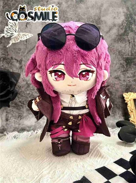 Films TV PLUSH Toy Game Honkai Honkai Star Rail Kafka Flued Plushie 20cm Plux Doll Toy Corps Clothing KM 240407