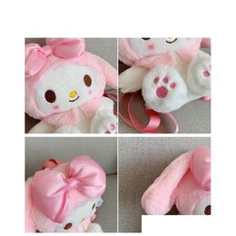 Films TV Plush Toy New P sac à dos dessin animé Sanli ou Yugug Bag Lolita Lovely Rabbit Cinnamoroll Messenger Kawaii PS Bags mignons pour Drop Dhb8u