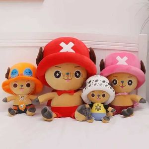 Películas TV Lave Toy One Piste Figura de anime Tony Chopper 35-70 cm Decoración de dormitorio de muñeca llena de peluche Decoración de almohada para dormir para niños GIF 240407