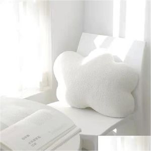 Films TV Peluche Jouet P 50Cm Super Doux Nuage En Forme De Coussin En Forme De Nuages Blancs Chambre Chaise Canapé Décor Oreiller Coussins De Siège G Drop Dhjlq