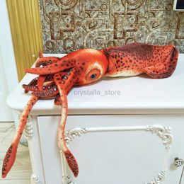 Movies TV Plush Toy Red Squid Doll Children Plush Gevulde speelgoedkinderen Kerst verjaardag cadeau Zeedieren 240407