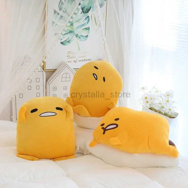 Films TV Toy en peluche douce Cuddly Gudetama Touet en peluche confortable Anime japonais coussin de dossier de canapé mignon Sofa Oreiller Hug de peluche 240407