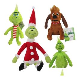 Movies TV Plush Toy Toys Christmas Gift 32 cm knuffel Dieren Green Monster Dolls Verjaardagsgeschenken voor kinderen Drop levering DHPVR