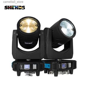 Moving Head Lights 1/2PCS SHEHDS 400W LED Moving Head Warm Cool COB Moving Head Wash Zoomlicht voor Disco Party DJ Podiumlichteffect Professioneel Q231107