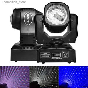 Moving Head Lights Hoge kwaliteit Disco Mini Moving Head Magische Bal Licht LED Roterend Patroon Effect Licht voor DJ Wedding Bar Party Q231107