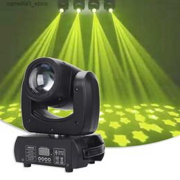 Moving Head Lights LED 100W Beam Gobo Moving Head Podiumlichteffect 18 Prisma DMX512 Voor Club KTV Disco DJ Party Verlichtingspatroon Vakantielamp Q231107