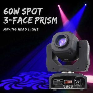 Moving Head Lights Led Inno Pocket DJ Spot Mini Moving Head Light 60W DMX 8 Gobos Prisma-effect Disco Party Podiumverlichtingsapparatuur Q231107