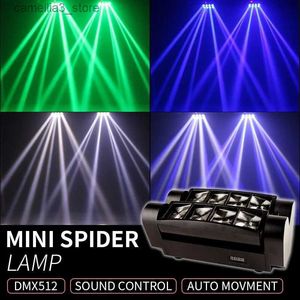 Moving Head Lights Led Moving Head 80W RGBW Podium Lichtstraal Dj Lichttoepassing Disco Wedding Party nachtclubverlichting Q231107