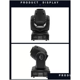 Moving Head Lights Nieuwe 3 Triple Prism Effect DJ Stage Light Mini 90W Led Spot Drop Levering Verlichting Dhcwl